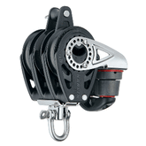 Harken 57mm Triple Carbo Block - Swivel, Becket, Cam Cleat 2141